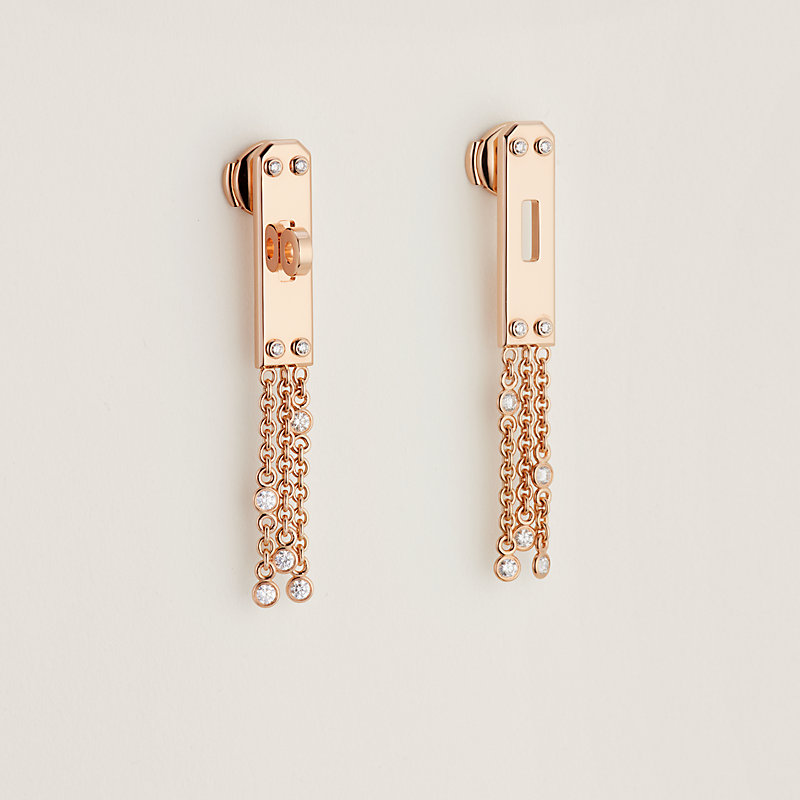 Kelly Gavroche earrings, small model | Hermès USA